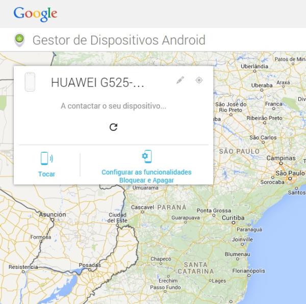 Como rastrear celular pelo gps - Passo 5