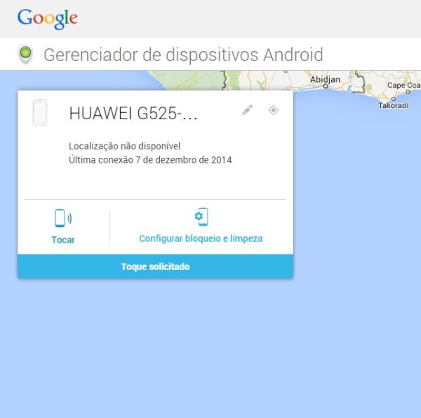 Como rastrear celular pelo gps - Passo 6
