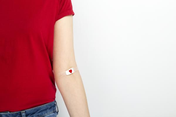 Pode doar sangue menstruada?