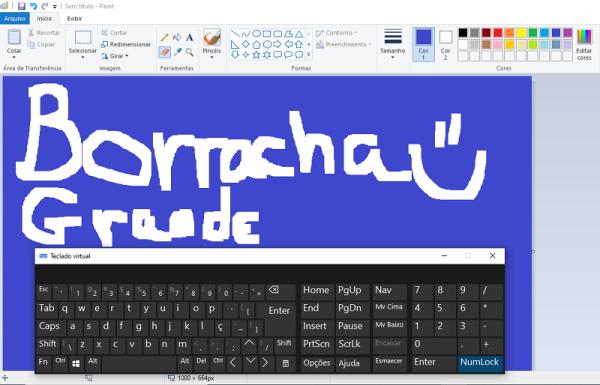 Como aumentar a borracha do Paint - Como aumentar a borracha do Paint no notebook