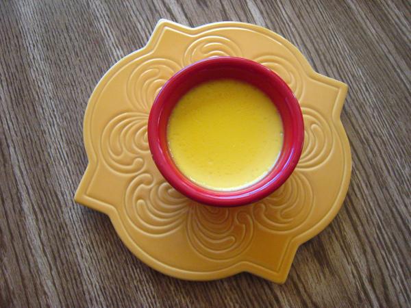 Como fazer creme custard - Creme custard com farinha custard