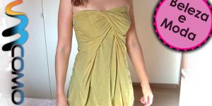 Como transformar uma camiseta num vestido tomara que caia