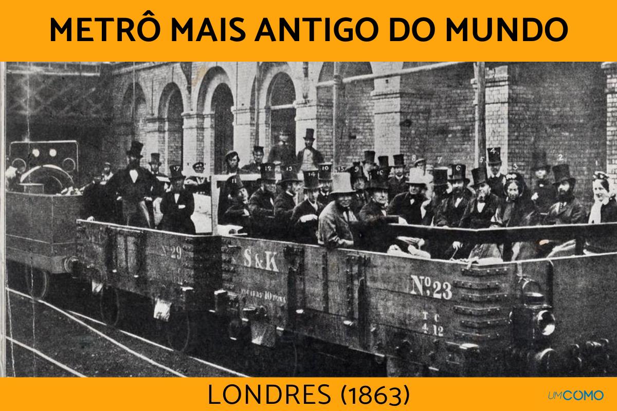Primeiro metrô do mundo
