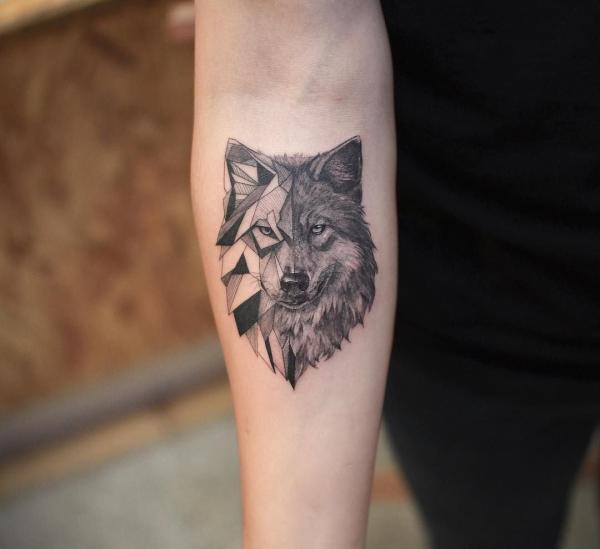 Qual o significado de tatuagens de índias e lobos - Tatuagens de lobos