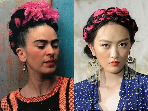 Como fazer fantasia de Frida Kahlo - Como fazer o cabelo da Frida Kahlo