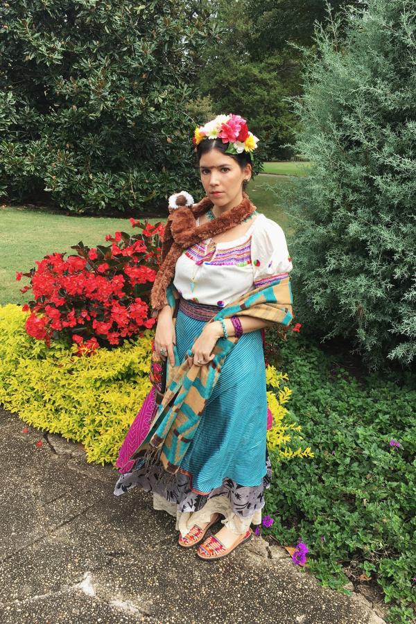 Como fazer fantasia de Frida Kahlo - Fantasia de Frida Kahlo