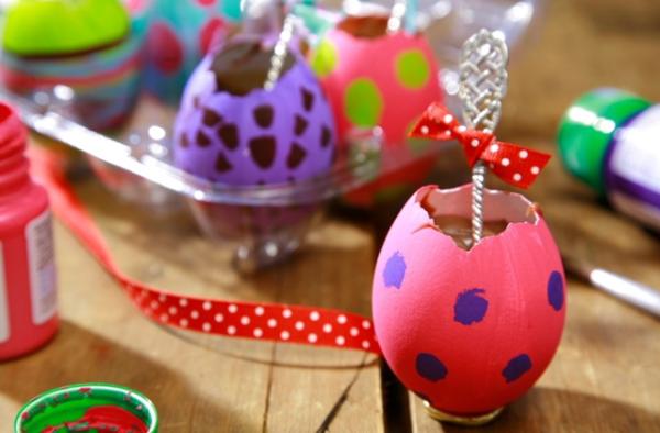 Como fazer lembrancinha de Páscoa - Lembrancinha de Páscoa: Ovo decorado