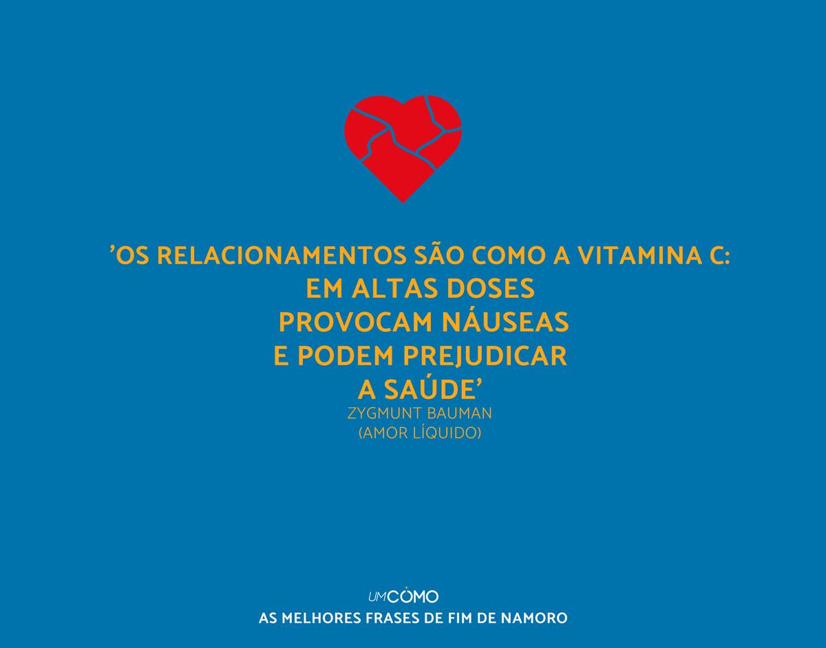 As melhores frases de fim de namoro