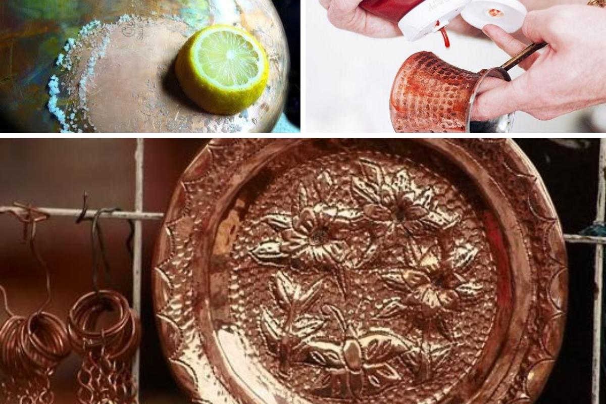 Truques para limpar o cobre