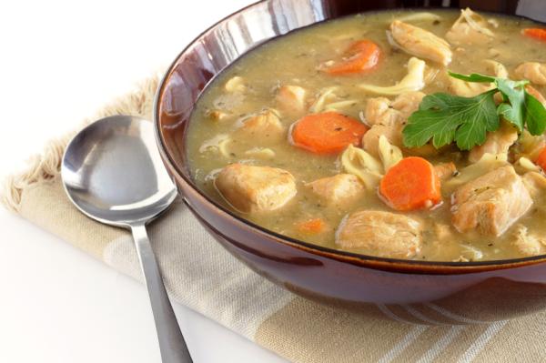 Como fazer sopa de legumes com carne para emagrecer - Sopa de legumes com frango