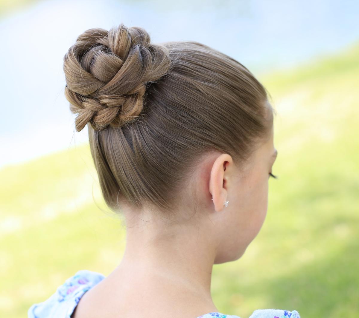 Como fazer coque de flor