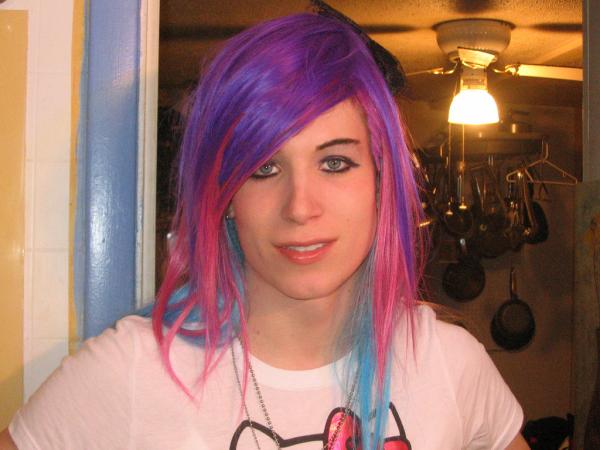 Como fazer cabelo a emo - Passo 2