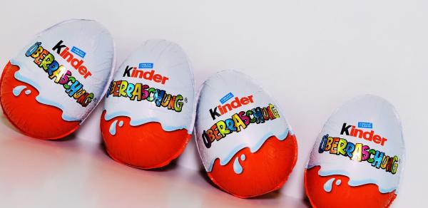 Nomes dos chocolates mais famosos no Brasil - Kinder Ovo