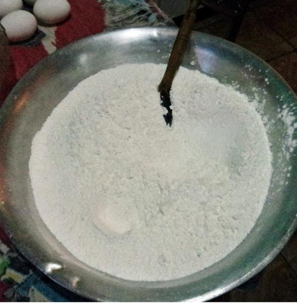 Como fazer biscoito de polvilho - Passo 2