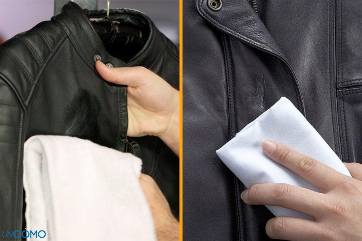 Como limpar jaqueta de couro