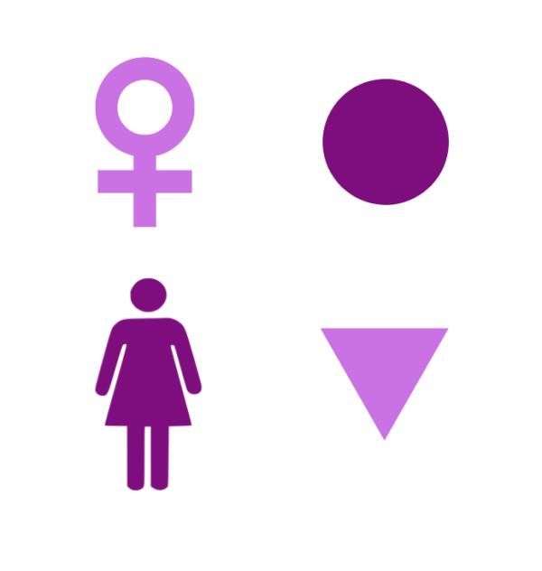 Símbolos de gênero: significados e origem - Símbolo de gênero feminino