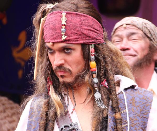 Como fazer fantasia de Jack Sparrow - Passo 4