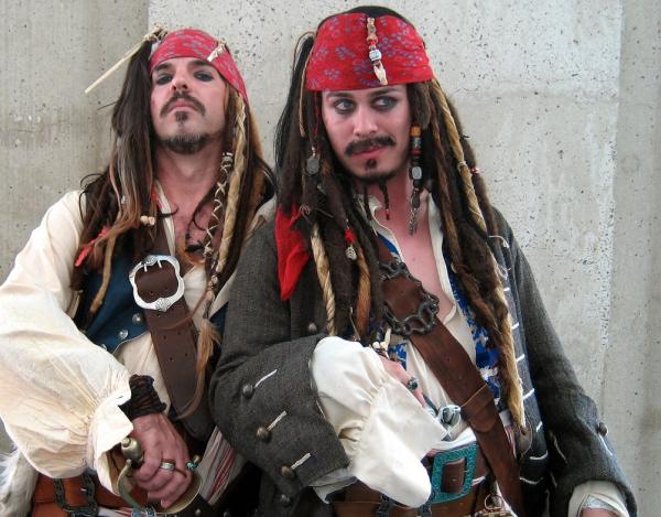 Como fazer fantasia de Jack Sparrow - Passo 6