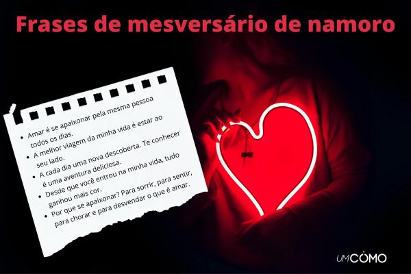 Frases para mesversário de namoro - Frases de mesversário de namoro fofas