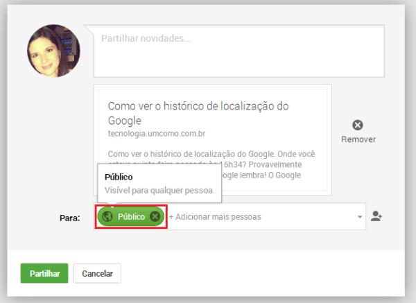 Como colocar fotos no Google Imagens - Passo 3