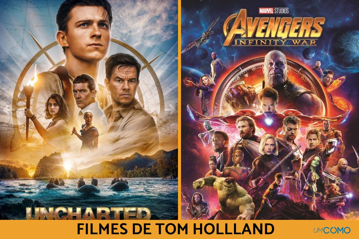 Filmes de Tom Holland
