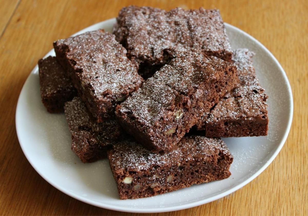 Como fazer brownies light