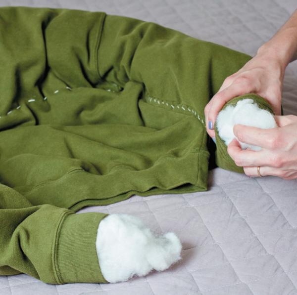 Como fazer uma cama para cachorros - Passo 4