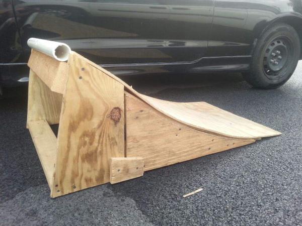 Como construir uma rampa de skate - Passo 2