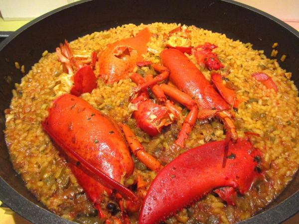 Como fazer arroz de lavagante