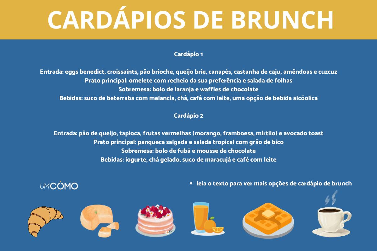 O que servir em um brunch