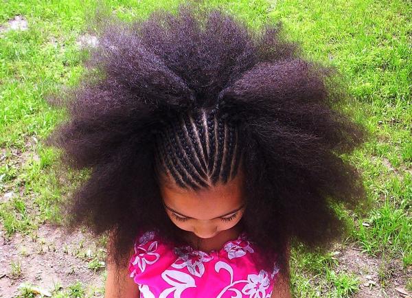 Como fazer penteado infantil - Passo 3