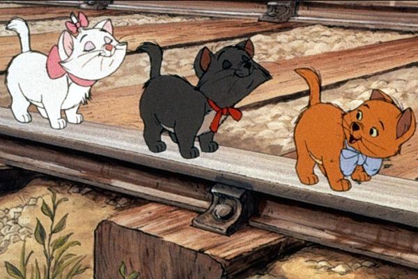 Gatos de desenhos animados - Os Aristogatos