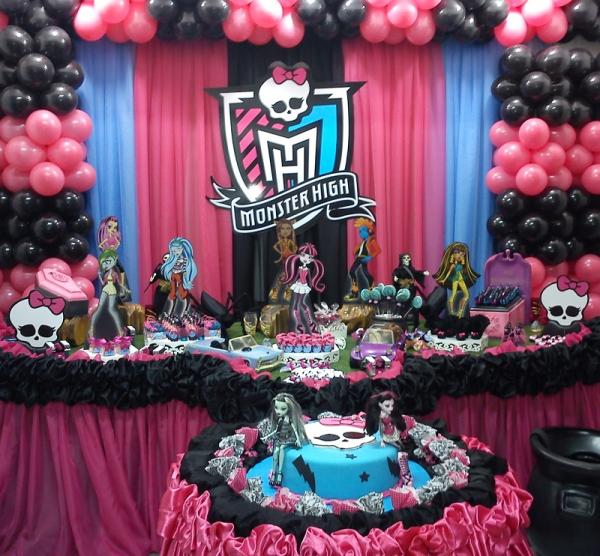 Como fazer uma festa Monster High - Decoração