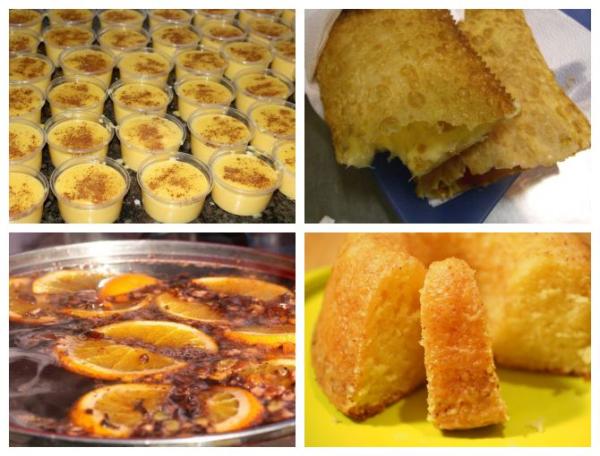 Lista pronta de comidas de Festa Junina