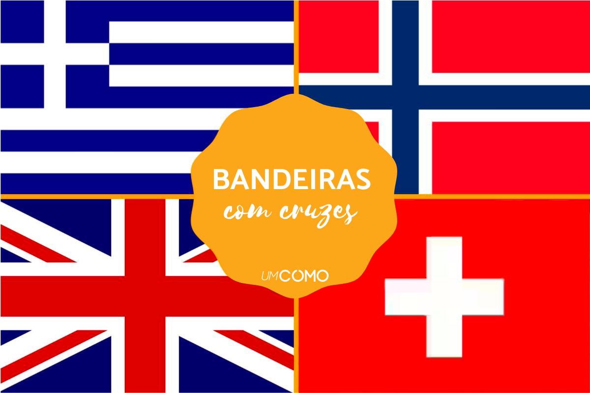 Bandeiras com cruzes