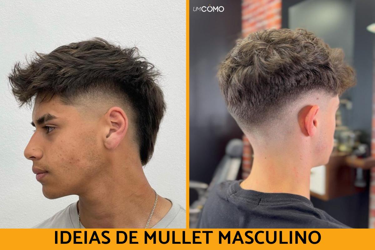 Cortes de cabelo para homem: ideias de mullet masculino