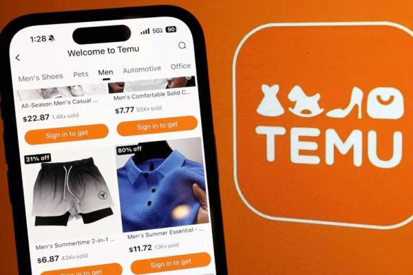 Aplicativos mais baixados do mundo - Temu