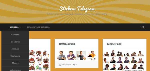 Como ativar os stickers do Telegram - Passo 4