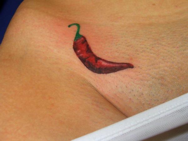 Quais as melhores tatuagens íntimas - Tatuagens de Pimentas