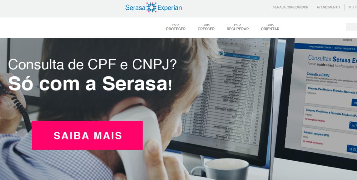 Como saber se o meu nome está no Serasa