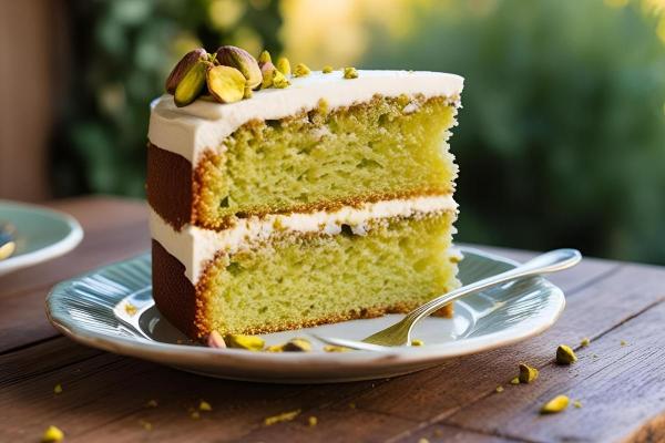Receitas com pistache - Bolo de pistache e limão