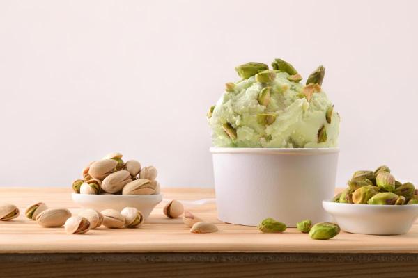 Receitas com pistache - Sorvete de pistache