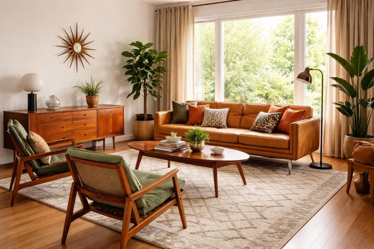 Estilo mid-century: o que é e como alcançar essa decoração na sua casa