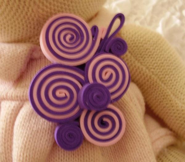 Artesanato com borracha EVA - Broches