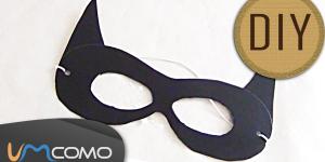 Como fazer uma máscara minimalista do Batman