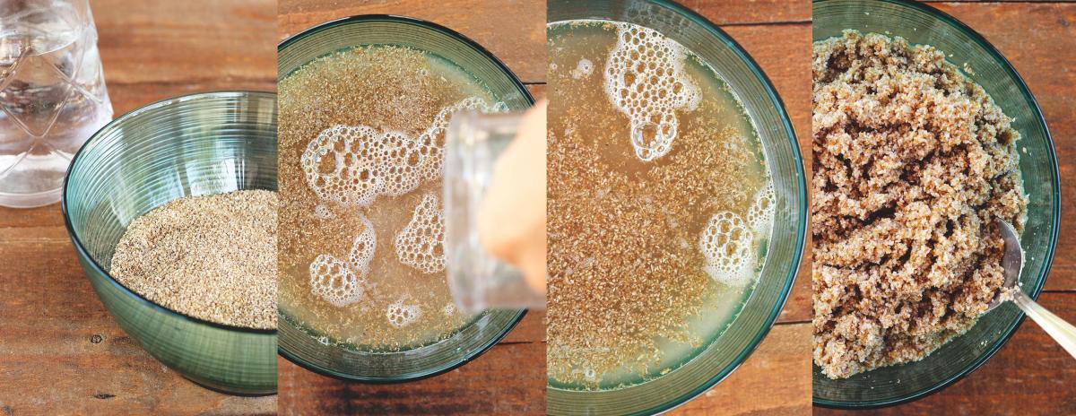 Como hidratar trigo no microondas