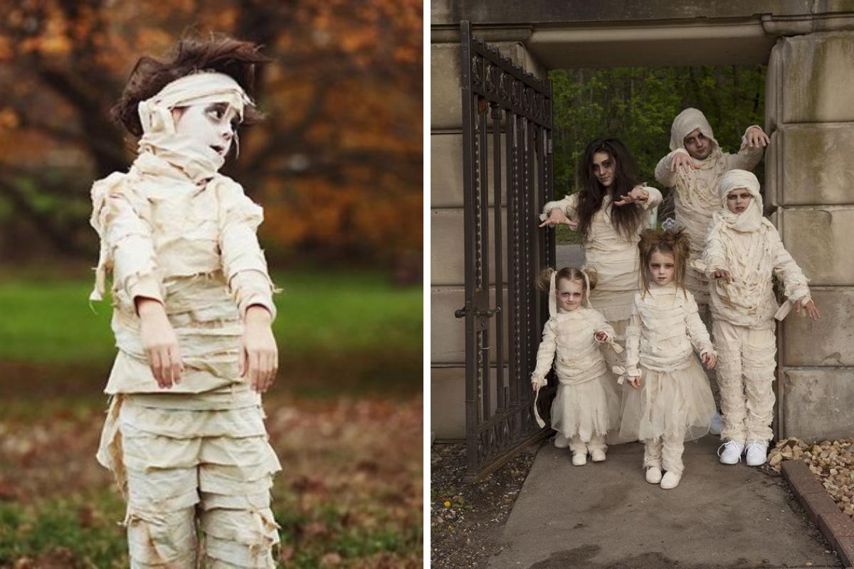 Como fazer uma fantasia de múmia