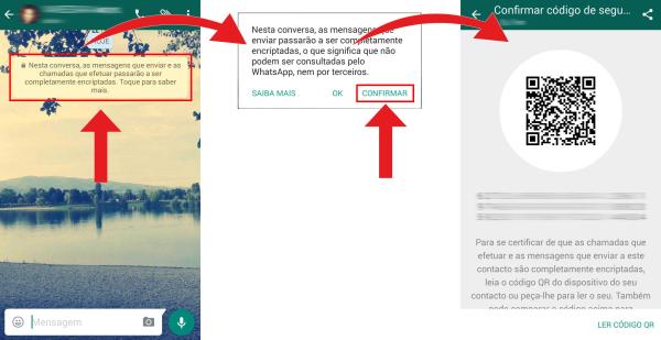 Como criptografar mensagens no WhatsApp - Passo 4