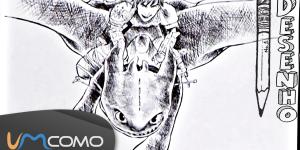 Como desenhar o Banguela de como treinar seu dragão 2