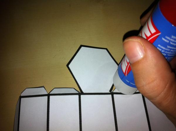 Como fazer um prisma com base hexagonal - Passo 4